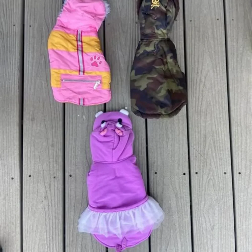 SimplyDog Small Dog or Med-Larger sized Cat Coats Poncho Hoodie Hippo Costume :